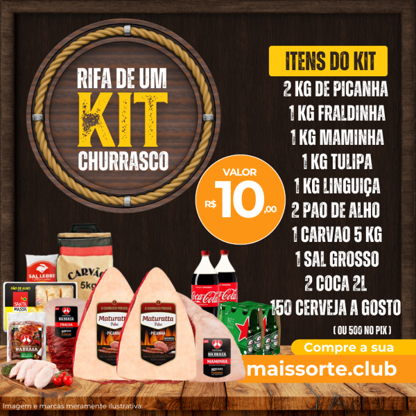KIt churrasco completo 